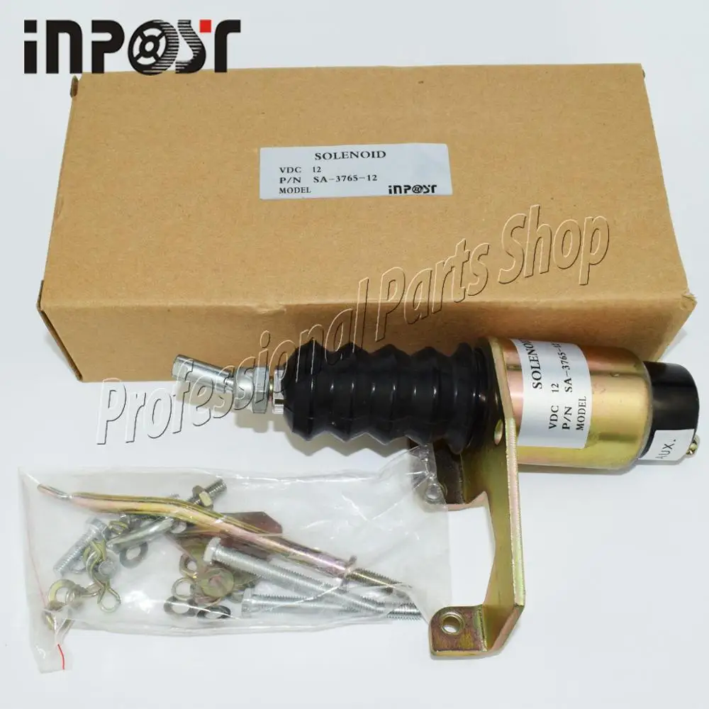 SA-3765-12, SA-3765-24 12V 24V Fuel Shutdown Solenoid Valve left mounted For Deutz Bosch
SA-3765-12, SA-3765-24 12V 24V Fuel Shutdown Solenoid Valve left mounted For Deutz Bosch