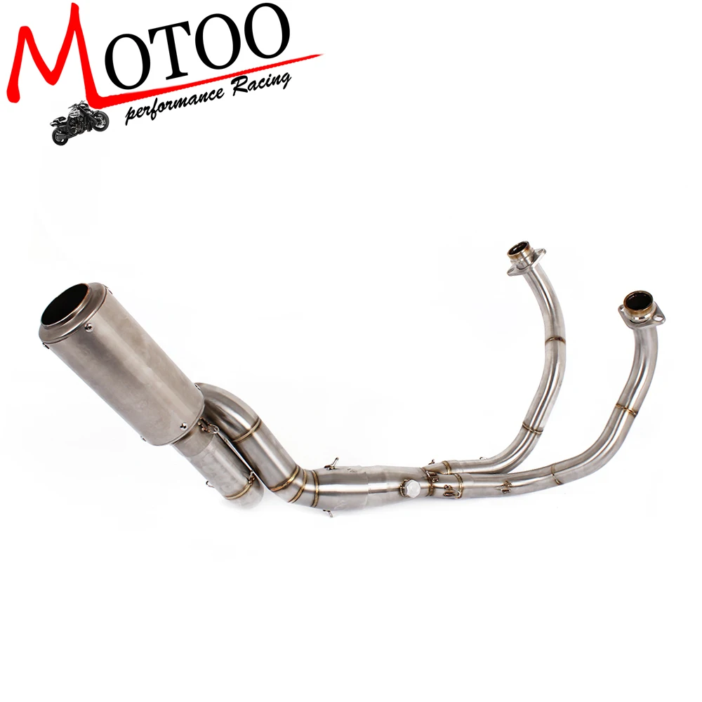 Motoo - Exhaust Full system FOR yamaha FZ-07 MT-07 FZ 07 MT 07 2014-2017 with Muffler XSR700 2016-2017
Motoo - Exhaust Full system FOR yamaha FZ-07 MT-07 FZ 07 MT 07 2014-2017 with Muffler XSR700 2016-2017