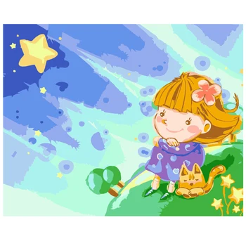 Needlework DIY DMC cross stitch painting 14CT unprinted Girl and star embroidery Counted Cross-Stitch cotton thread,Christmas928
Needlework DIY DMC cross stitch painting 14CT unprinted Girl and star embroidery Counted Cross-Stitch cotton thread,Christmas928