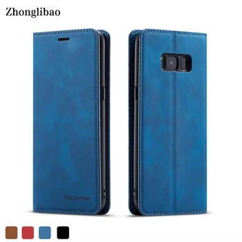 Luxury Magnet Flip Leather Phone Case for Samsung Galaxy S8 S8 Plus Card Holder Wallet Cover Coque for Samsung S8plus Silicone
Luxury Magnet Flip Leather Phone Case for Samsung Galaxy S8 S8 Plus Card Holder Wallet Cover Coque for Samsung S8plus Silicone