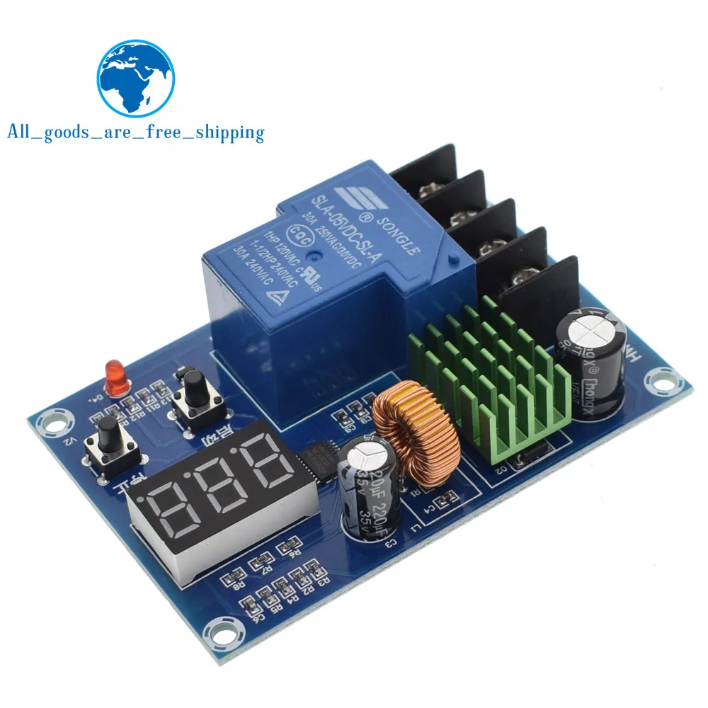 TZT XH-M604 Battery Charger Control Module DC 6-60V Storage Lithium Battery Charging Control Switch Protection Board
TZT XH-M604 Battery Charger Control Module DC 6-60V Storage Lithium Battery Charging Control Switch Protection Board
