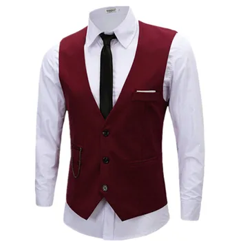 Vest Sale Chaleco Hombre Vests Wedding Vest Men Spring Slim Brand Men's Dress Business Suit Gilet Colete Fashion Waistcoats
Vest Sale Chaleco Hombre Vests Wedding Vest Men Spring Slim Brand Men's Dress Business Suit Gilet Colete Fashion Waistcoats