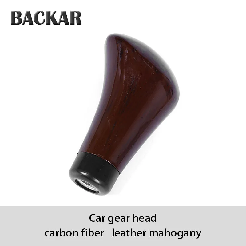 BACKAR Universal Auto Car Walnut Gear Shift Knob Carbon Fiber Shifter For Honda Civic 2006-2011 Chevrolet Cruze Hyundai Solaris
BACKAR Universal Auto Car Walnut Gear Shift Knob Carbon Fiber Shifter For Honda Civic 2006-2011 Chevrolet Cruze Hyundai Solaris