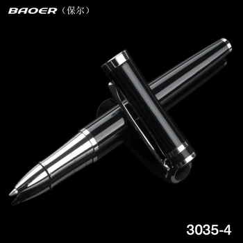 Baoer luxury Roller Ball Pen Stainless steel metal Ballpoint pen Stationery Office school supplies canetas ink pen
Baoer luxury Roller Ball Pen Stainless steel metal Ballpoint pen Stationery Office school supplies canetas ink pen