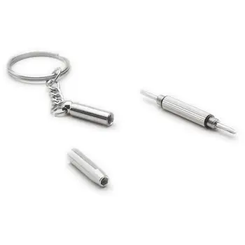 Multi-Function Mini Screwdriver Metal Bits Screwdriver Keychain Decorations Watches Glasses Repair Tool Tournevis
Multi-Function Mini Screwdriver Metal Bits Screwdriver Keychain Decorations Watches Glasses Repair Tool Tournevis