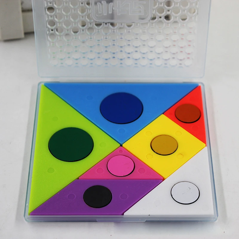 AUTOPS 1pcs Jigsaw Puzzle Magnetic Travel Tangram Educational Kids Toy Challenge IQ Magic Learning Toys For Children
AUTOPS 1pcs Jigsaw Puzzle Magnetic Travel Tangram Educational Kids Toy Challenge IQ Magic Learning Toys For Children