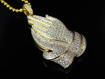 2016 factory custom jewelry bling bling Real micro paved Simulated CZ gold silver color applaud hand men pendant necklace
2016 factory custom jewelry bling bling Real micro paved Simulated CZ gold silver color applaud hand men pendant necklace