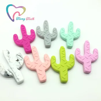 Teeny Teeth 20PCS BPA Free Silicone Cactus Teether Pendant Nursing Necklace DIY Cacti Crib Baby Pacifier Dummy Baby Pendants Toy
Teeny Teeth 20PCS BPA Free Silicone Cactus Teether Pendant Nursing Necklace DIY Cacti Crib Baby Pacifier Dummy Baby Pendants Toy
