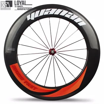 88mm depth high profile carbon road bike wheelsets 27mm width tubular rim cycle wheels with DT SWISS 350s Hub
88mm depth high profile carbon road bike wheelsets 27mm width tubular rim cycle wheels with DT SWISS 350s Hub