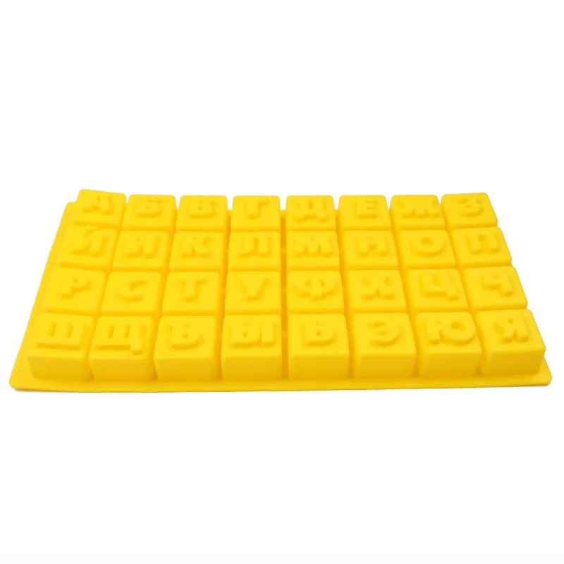 Bakeware Tool Russian Alphabet/Letters Silicone Mold DIY Candy Pudding Fondant Chocolate Mould Cake Decoration Tools Pastry Tool
Bakeware Tool Russian Alphabet/Letters Silicone Mold DIY Candy Pudding Fondant Chocolate Mould Cake Decoration Tools Pastry Tool