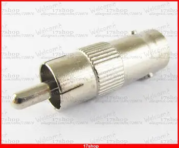 20pcs x BNC Female Jack to RCA Male Straight CCTV Adapter Connectors Nickel Plat New
20pcs x BNC Female Jack to RCA Male Straight CCTV Adapter Connectors Nickel Plat New