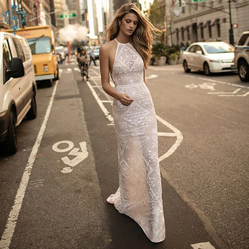 Ameision Sexy Lace Mermaid Long Evening Dresses 2019 Evening Gown Women Party Sleeveless Backless Floor Length bodycon Dress
Ameision Sexy Lace Mermaid Long Evening Dresses 2019 Evening Gown Women Party Sleeveless Backless Floor Length bodycon Dress