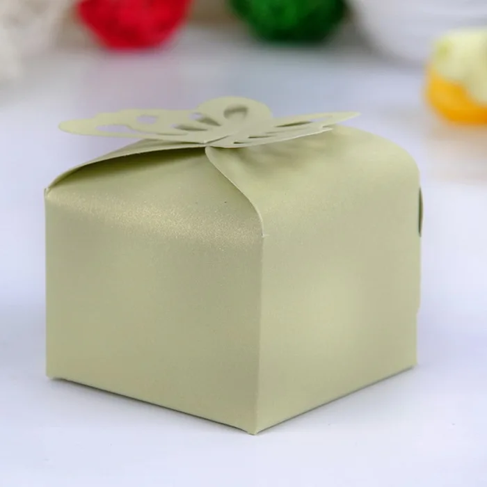 butterfly candy box diy folding party wedding boda decoration