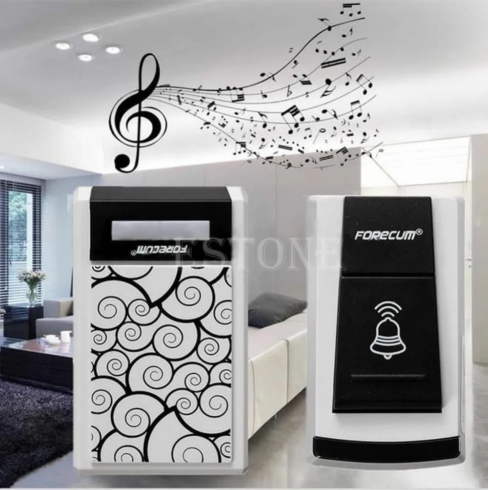 OOTDTY Waterproof Digital Wireless Remote Control Doorbell Receiver 36 Tones 100M Range Smart Door Bell
OOTDTY Waterproof Digital Wireless Remote Control Doorbell Receiver 36 Tones 100M Range Smart Door Bell