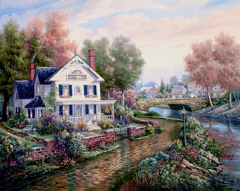 5D DIY Diamond Painting "beautiful landscape" Of Rhinestones Full circular Diamond Embroidery Home Decor
5D DIY Diamond Painting "beautiful landscape" Of Rhinestones Full circular Diamond Embroidery Home Decor