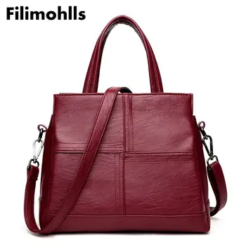 Large Soft Leather Bag Women Handbags Ladies Crossbody Bags For Women Shoulder Messenger Bags Female Big Tote Sac A Main F-56
Large Soft Leather Bag Women Handbags Ladies Crossbody Bags For Women Shoulder Messenger Bags Female Big Tote Sac A Main F-56