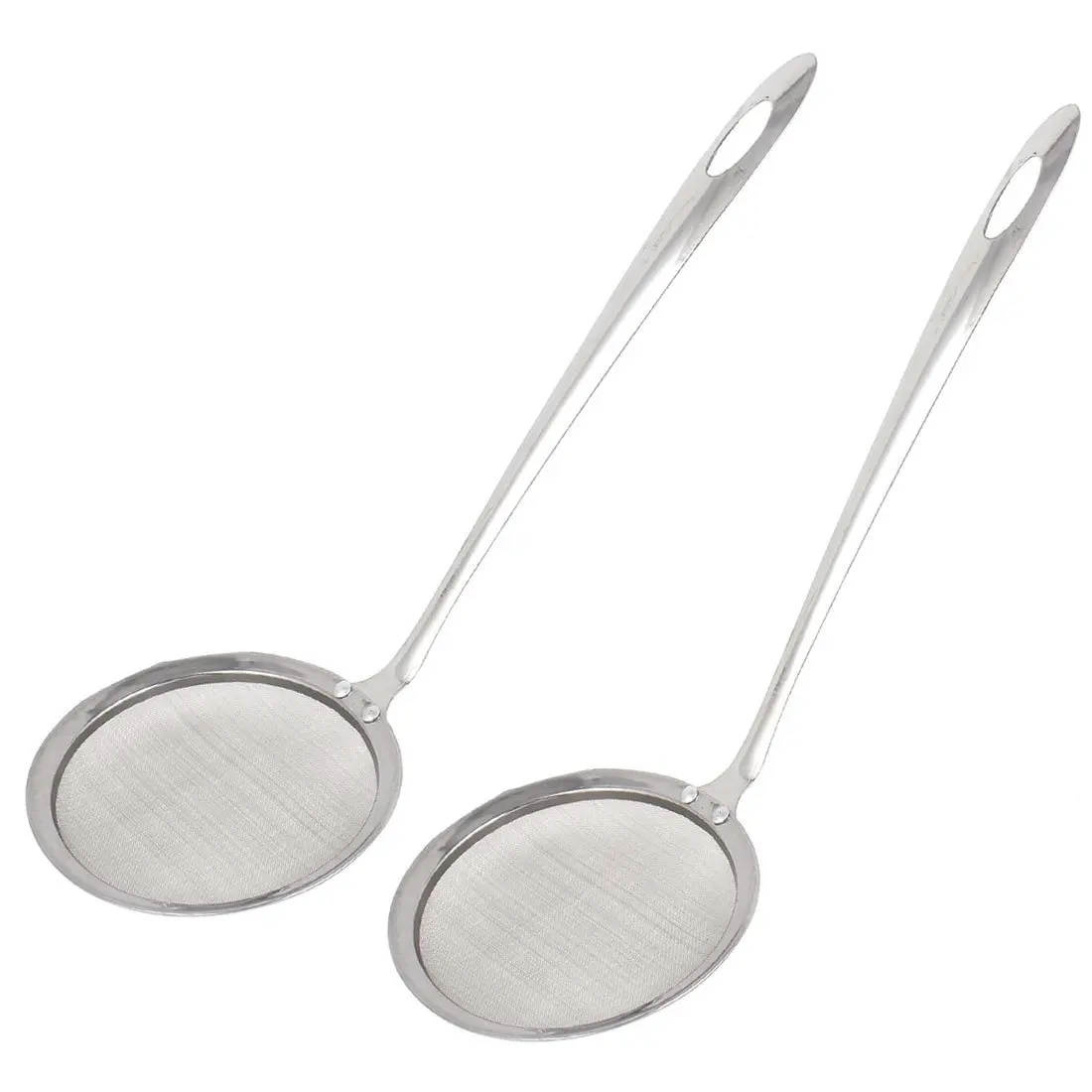 10 cm diameter, perforated, stainless steel, ladle, skimmer, sieve, 2 pieces
10 cm diameter, perforated, stainless steel, ladle, skimmer, sieve, 2 pieces