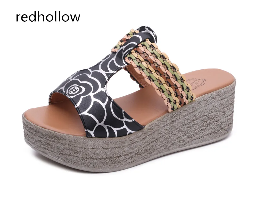 Slippers For Women Fashion Platform Wedges Leisure Shoes Women Fish Mouth Sandals Thick Bottom Slippers Bohemia Beach Slides
Slippers For Women Fashion Platform Wedges Leisure Shoes Women Fish Mouth Sandals Thick Bottom Slippers Bohemia Beach Slides