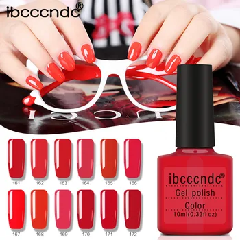 12Pcs/Set Red Colors Nail Gel 10ML Semi Permanent Long-lasting Gel varnishes Soak Off UV Led Top Base Coat Nail Gel Varnish Gift
12Pcs/Set Red Colors Nail Gel 10ML Semi Permanent Long-lasting Gel varnishes Soak Off UV Led Top Base Coat Nail Gel Varnish Gift