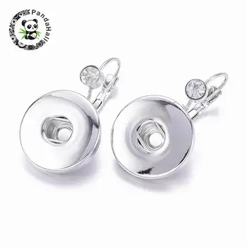 trendy Metal flat round brass rhinestone snap leverback earring making, 31x19x16mm; pin: 1mm; fit snap buttons in 4x6mm knob
trendy Metal flat round brass rhinestone snap leverback earring making, 31x19x16mm; pin: 1mm; fit snap buttons in 4x6mm knob