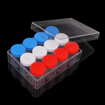 Reuse 12 grid Transparent Cosmetics empty containers earrings Ring Organizer Storage rinket Display Case Holder for home Travel
Reuse 12 grid Transparent Cosmetics empty containers earrings Ring Organizer Storage rinket Display Case Holder for home Travel