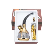 Najnowszy wysokiej jakości szkła papierosów Tomacco podwójnego zastosowania Shisha szisza fajki wodne pudełko na prezent(China)