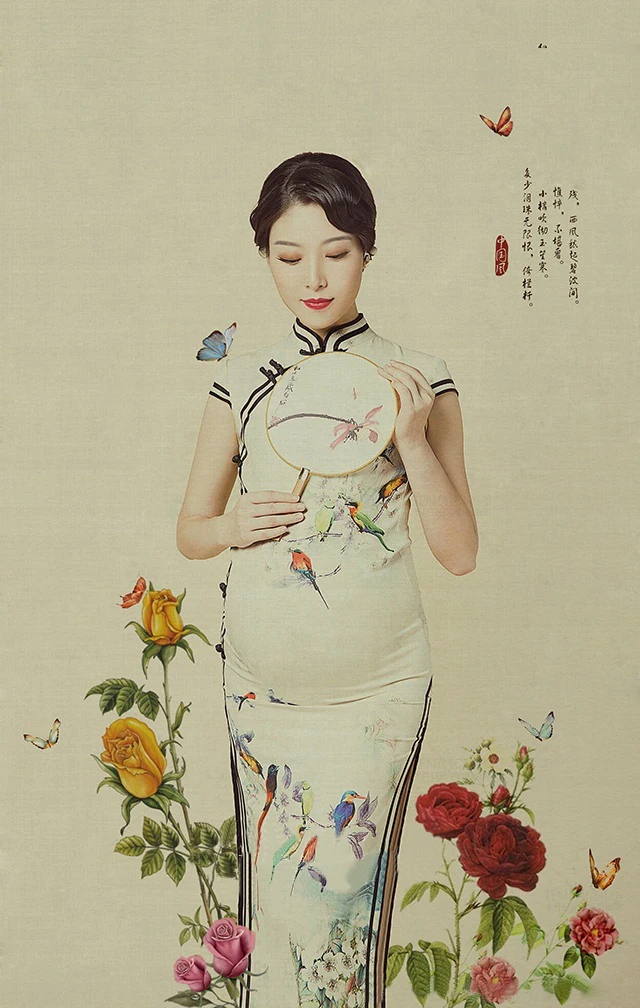 New Style Maternity photography props Photo Shoot pregnant dress Traditional Chinese Dress Women's Satin Long Cheongsam Qipao
New Style Maternity photography props Photo Shoot pregnant dress Traditional Chinese Dress Women's Satin Long Cheongsam Qipao
