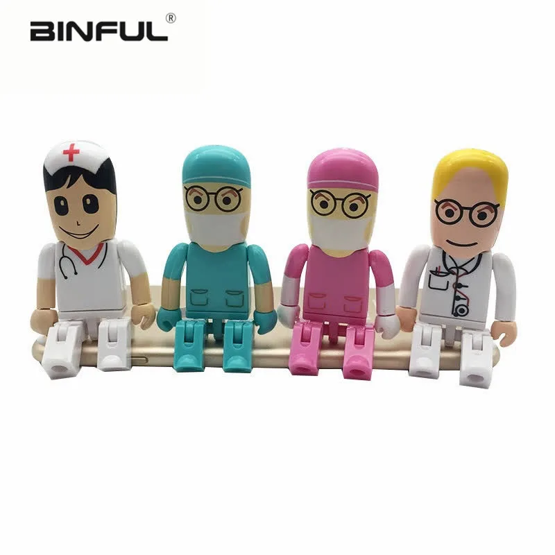 Cartoon Robot Medical usb Flash Drive Doctor USB memory 2.0 4GB 8GB pendrive 16GB pen drive 32GB 64GB 128gb Nurse Free Shipping
Cartoon Robot Medical usb Flash Drive Doctor USB memory 2.0 4GB 8GB pendrive 16GB pen drive 32GB 64GB 128gb Nurse Free Shipping