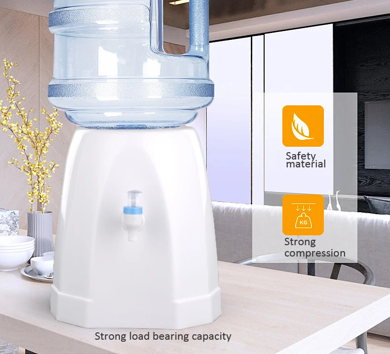 

Mini Water Dispenser Drink Machine Desktop Drinking Fountains Base Buckets Watering Bottle Holder Absorber Barrel Pump Faucet