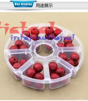 by dhl 500pcs practical Mini 8 Grids Compartment Nail Art Plastic Box Round Storage Box Case Makeup Clear Organizer
by dhl 500pcs practical Mini 8 Grids Compartment Nail Art Plastic Box Round Storage Box Case Makeup Clear Organizer