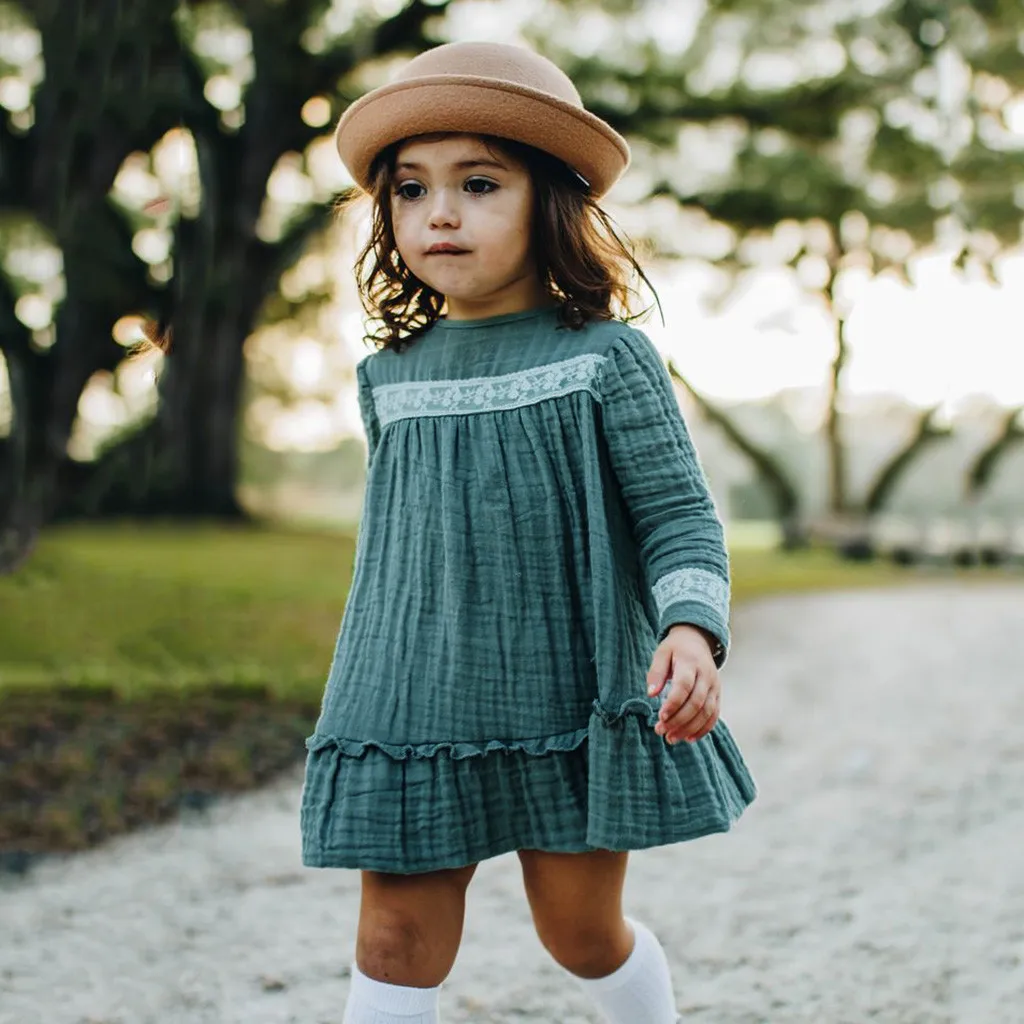SAGACE 12M-3Y Summer Girl Dress Princess Lace Ruffle Long Sleeve Little Kids Baby Girl Tutu Layered Dress Backless Clothes Jly18
SAGACE 12M-3Y Summer Girl Dress Princess Lace Ruffle Long Sleeve Little Kids Baby Girl Tutu Layered Dress Backless Clothes Jly18