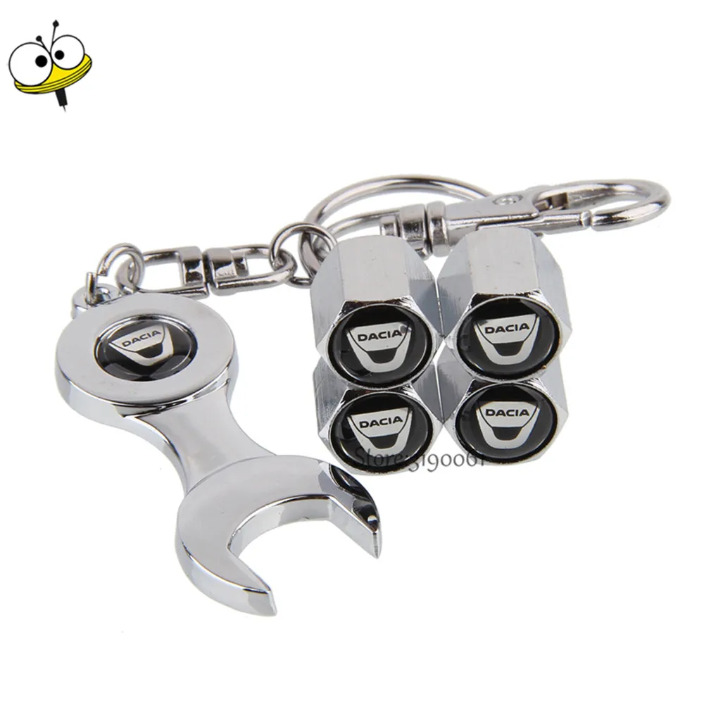 Car Wheel Tire Valve Stems Caps For Dacia Logo With Wrench Keychain For Renault Dacia 1310Clio Captur Koleos Logan Duster Megane
Car Wheel Tire Valve Stems Caps For Dacia Logo With Wrench Keychain For Renault Dacia 1310Clio Captur Koleos Logan Duster Megane