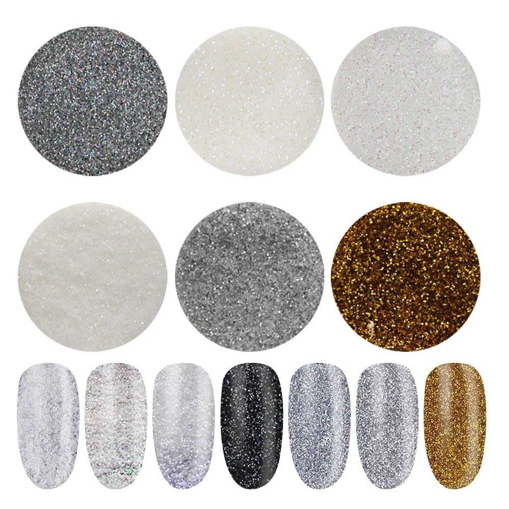 1 Box Fashion 3D DIY Bling Holographic Nail Art Powder Sugar Glitters Dust Manicure Decoration Makeup Beauty Tools
1 Box Fashion 3D DIY Bling Holographic Nail Art Powder Sugar Glitters Dust Manicure Decoration Makeup Beauty Tools