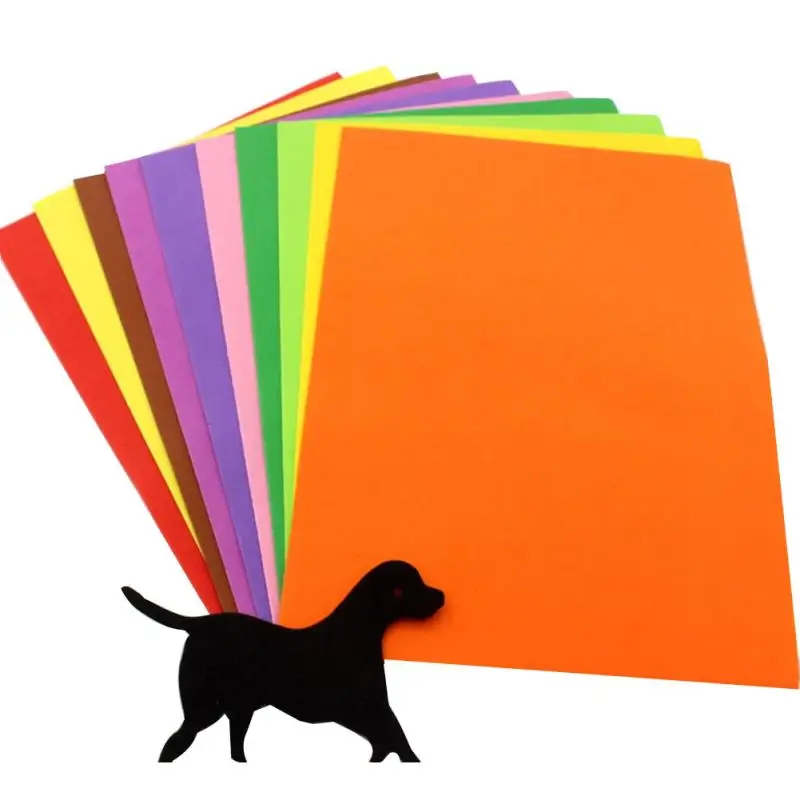 10pcs/set 16k Thick Multicolor Sponge Foam Paper Fold Scrapbooking Paper Craft Paper
10pcs/set 16k Thick Multicolor Sponge Foam Paper Fold Scrapbooking Paper Craft Paper