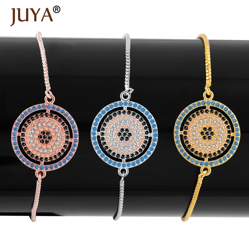 Multicolor Rhinestone Turkey Evil Eye Bracelet Round Charm Bracelets for Women Men Adjustable Slide Chain Bracelet Pulseira
Multicolor Rhinestone Turkey Evil Eye Bracelet Round Charm Bracelets for Women Men Adjustable Slide Chain Bracelet Pulseira