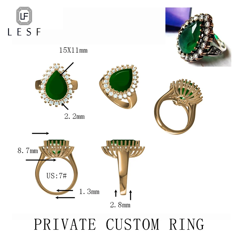 LESF LESF Private Custom the Only Engagement Wedding Ring, High-end Custom 18K Gold 14K Gold 925 Silver Ring
LESF LESF Private Custom the Only Engagement Wedding Ring, High-end Custom 18K Gold 14K Gold 925 Silver Ring