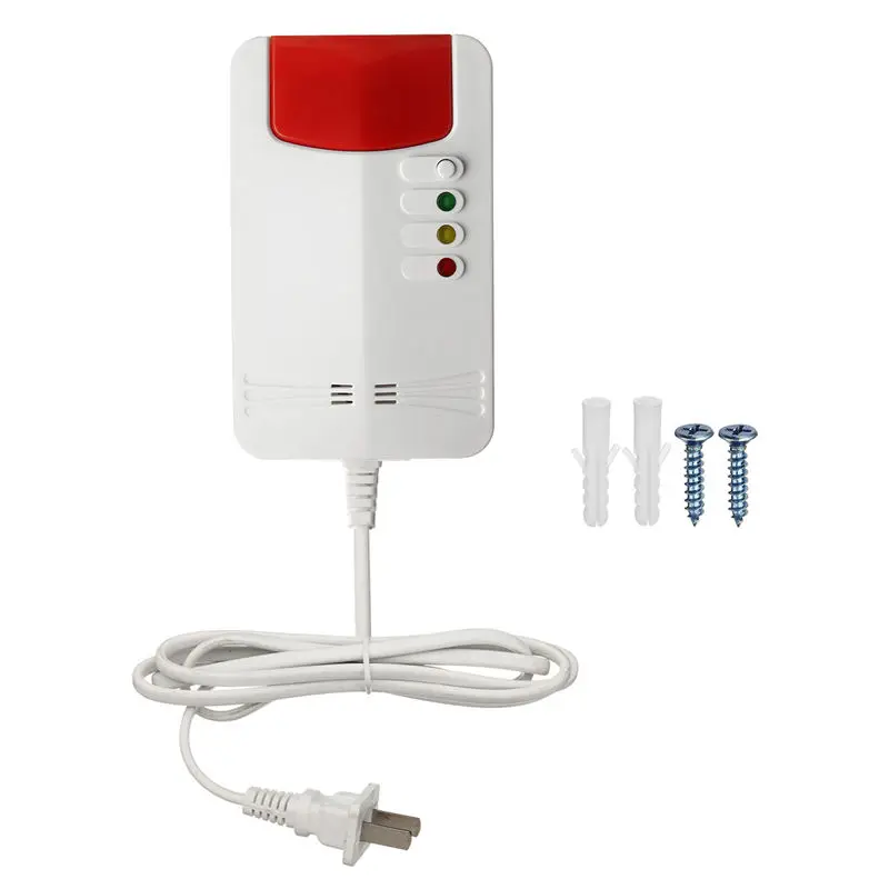 Smart Gas Leak Detector Natural Gas Alarm Sensor Propane Butane Methane Analyzer Alarm Warning Home Security Indicator Light(U
Smart Gas Leak Detector Natural Gas Alarm Sensor Propane Butane Methane Analyzer Alarm Warning Home Security Indicator Light(U
