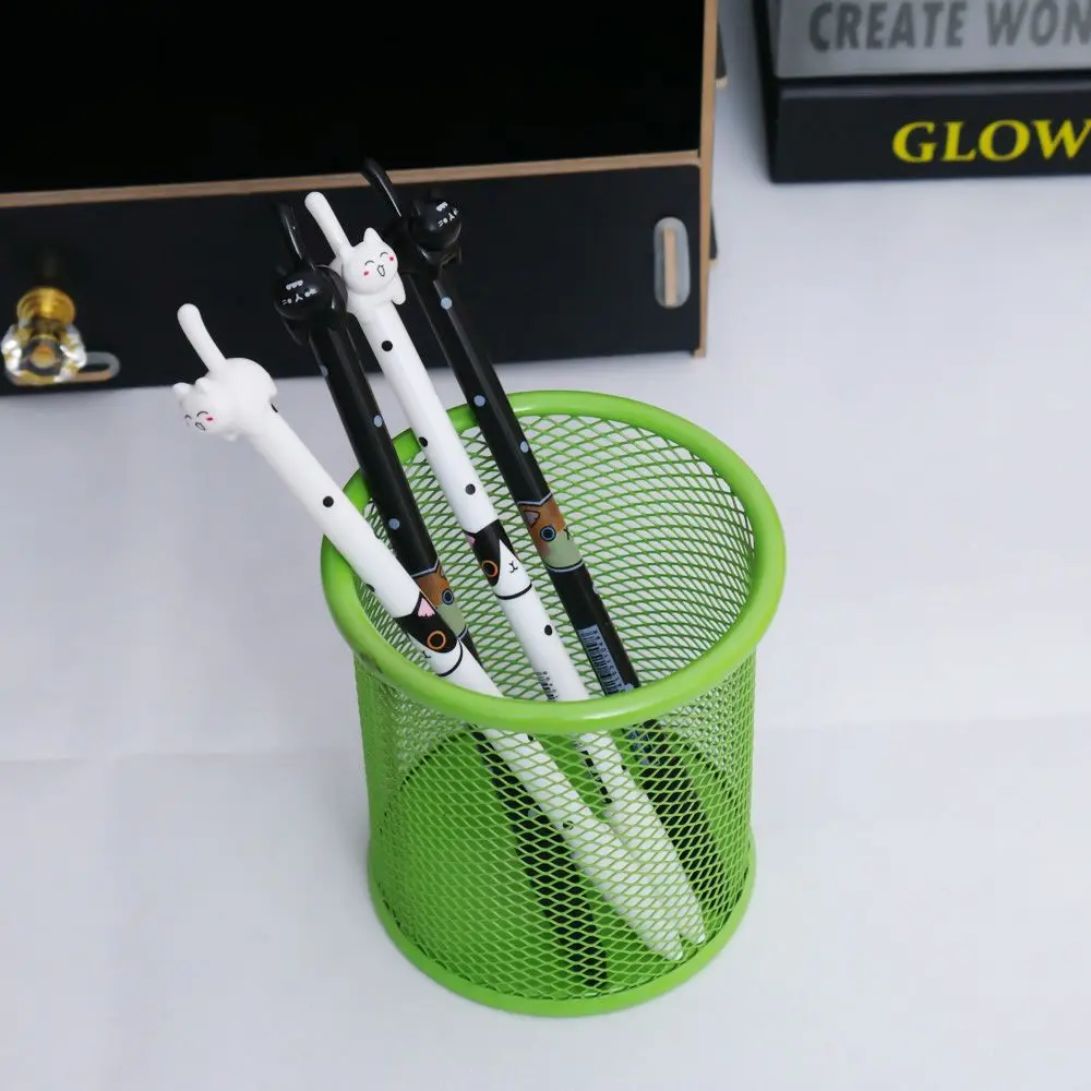 4 Pcs/Lot Kawaii Cat Gel Pen Cute Cats Click Type 0.38mm Black Ink Pens Stationery Canetas Escolar School Supplies
4 Pcs/Lot Kawaii Cat Gel Pen Cute Cats Click Type 0.38mm Black Ink Pens Stationery Canetas Escolar School Supplies