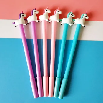3pcs Jumping unicorn gel pen Cartoon cute ballpoint Black color ink pens for writing Stationery Office School supplies A6884
3pcs Jumping unicorn gel pen Cartoon cute ballpoint Black color ink pens for writing Stationery Office School supplies A6884