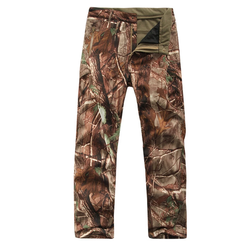 Winter Shark Skin Soft Shell Tactical Military Camouflage Pants Men Windproof Waterproof Warm Camo Army Fleece Pants Size S 3XL
Winter Shark Skin Soft Shell Tactical Military Camouflage Pants Men Windproof Waterproof Warm Camo Army Fleece Pants Size S 3XL