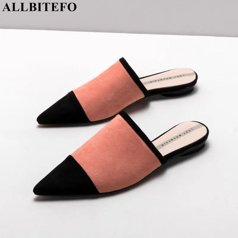 ALLBITEFO high quality genuine leather thick heel girls shoes summer women slippers mixed colors women sandals women heels
ALLBITEFO high quality genuine leather thick heel girls shoes summer women slippers mixed colors women sandals women heels