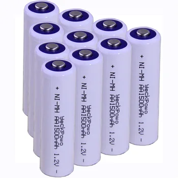 Real capacity! 10 pcs AA 1.2V NIMH AA rechargeable batteries 1500mah for camera razor toy remote control flashlight yeckpowo
Real capacity! 10 pcs AA 1.2V NIMH AA rechargeable batteries 1500mah for camera razor toy remote control flashlight yeckpowo