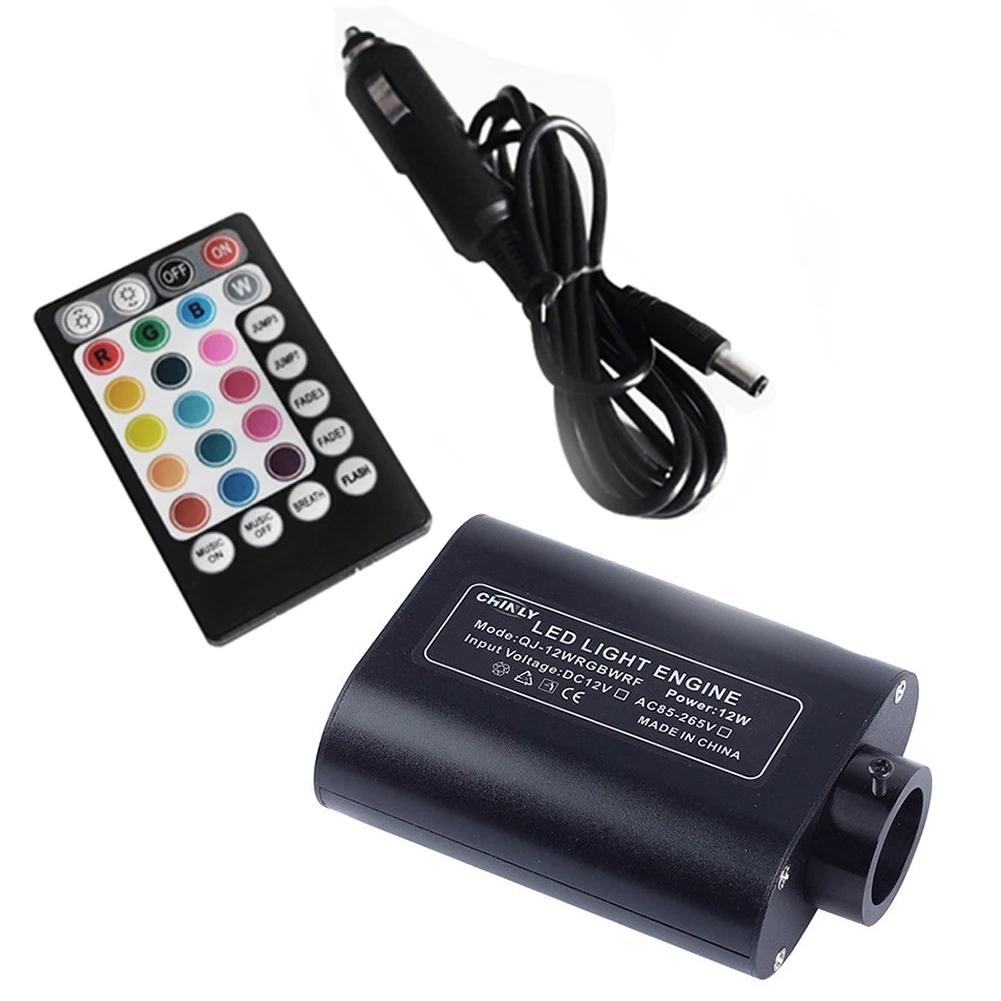 Bedroom Star Sky Restaurant Decoration 12W Music Control Led Portable RGBW 12V Super Bright Fiber Optic Light Emitter Car Roof
Bedroom Star Sky Restaurant Decoration 12W Music Control Led Portable RGBW 12V Super Bright Fiber Optic Light Emitter Car Roof