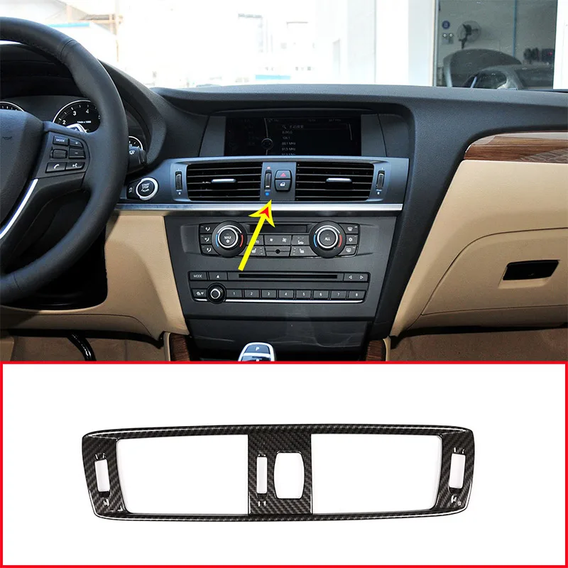 Carbon Fiber Style ABS Plastic Car Interior Air Conditioning Vent Frame Trim For BMW X3 F25 2011-2017
Carbon Fiber Style ABS Plastic Car Interior Air Conditioning Vent Frame Trim For BMW X3 F25 2011-2017
