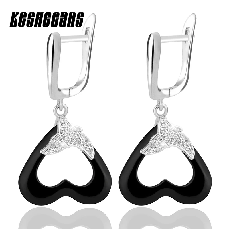 Fashion Ceramic Earring Lead & Nickel Free Black/White Color Earrings For Women Ceramic Jewelry Lover Gift
Fashion Ceramic Earring Lead & Nickel Free Black/White Color Earrings For Women Ceramic Jewelry Lover Gift