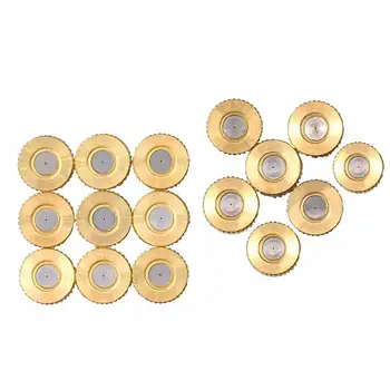 16pcs Misting Nozzles Brass Lead-free Misting Nozzles for Outdoor Cooling System 3mm Orifice
16pcs Misting Nozzles Brass Lead-free Misting Nozzles for Outdoor Cooling System 3mm Orifice
