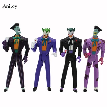 4 pcs/set Batman The Joker PVC Action Figures Collectible Model Toys 12cm KT4220 
4 pcs/set Batman The Joker PVC Action Figures Collectible Model Toys 12cm KT4220