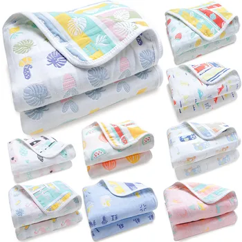 Muslinife Muslin Baby Blankets Kids Children 6 layers Gauze Cotton Soft Newborn Infant Swaddle Towel Kids Bath Towel 110*110cm
Muslinife Muslin Baby Blankets Kids Children 6 layers Gauze Cotton Soft Newborn Infant Swaddle Towel Kids Bath Towel 110*110cm