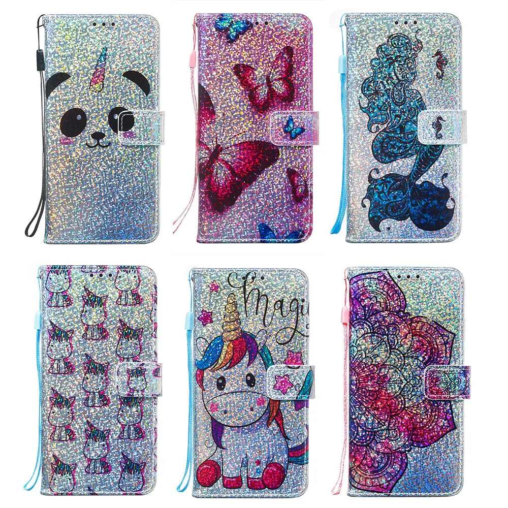 Glitter Sparkle Bling Flip Phone Case for Huawei P30 P20 Pro Mate 20 Lite P Smart Z Honor 20 10 Cases Cute Mermaid Panda Cover
Glitter Sparkle Bling Flip Phone Case for Huawei P30 P20 Pro Mate 20 Lite P Smart Z Honor 20 10 Cases Cute Mermaid Panda Cover