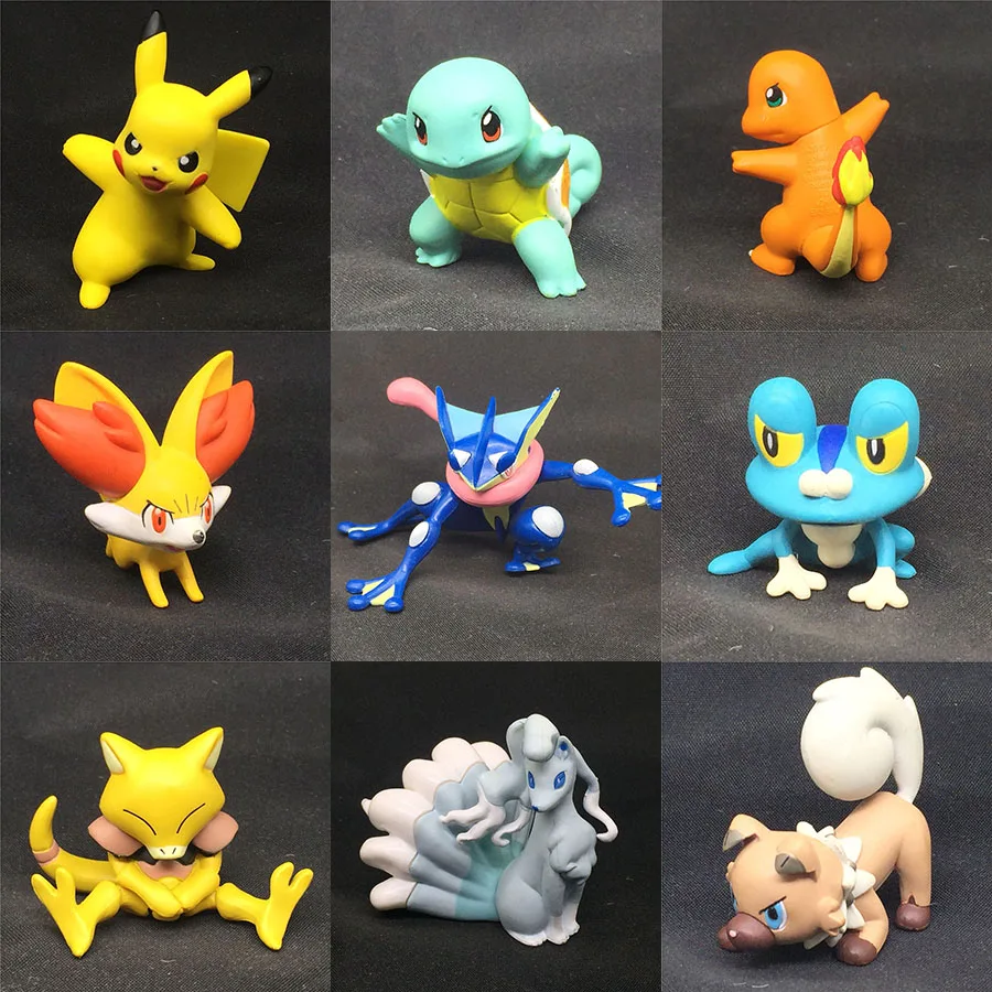 3-5cm Greninja Bulbasaur Squirtle Charmander Abra Froakie pokemones Figure Toys Meowth Anime cartoon action figures toys gifts
3-5cm Greninja Bulbasaur Squirtle Charmander Abra Froakie pokemones Figure Toys Meowth Anime cartoon action figures toys gifts
